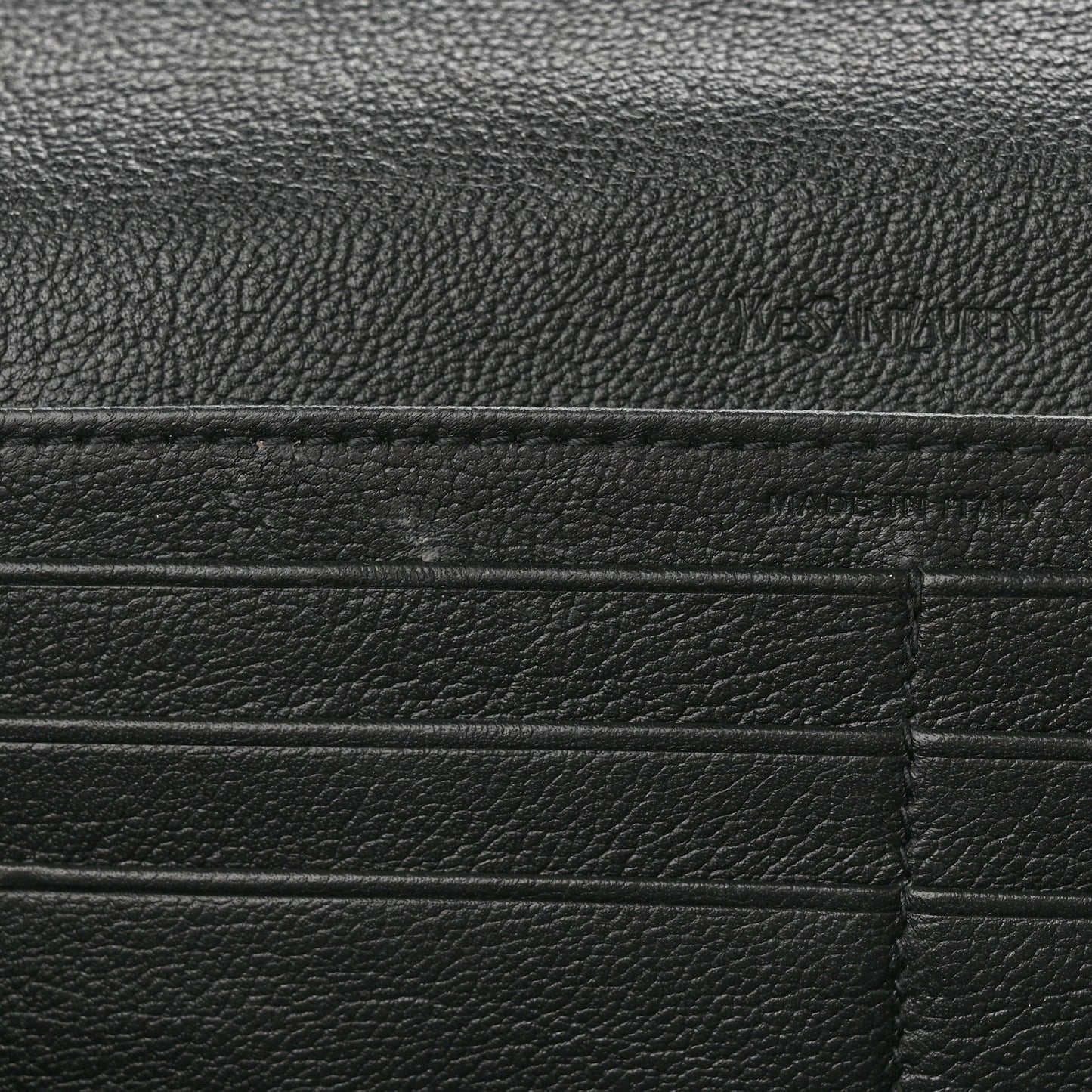 Chevre Belle De Jour Flap Wallet Black