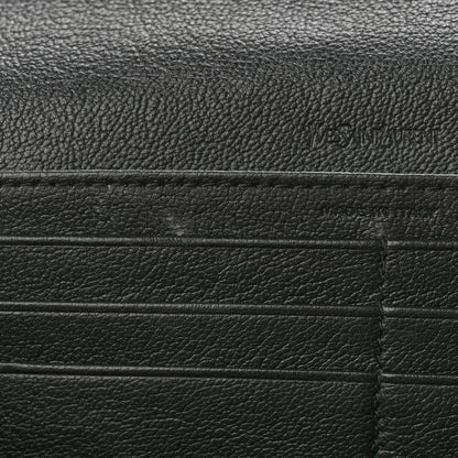 Saint Laurent Chevre Belle De Jour Flap Wallet Black 8 of 13