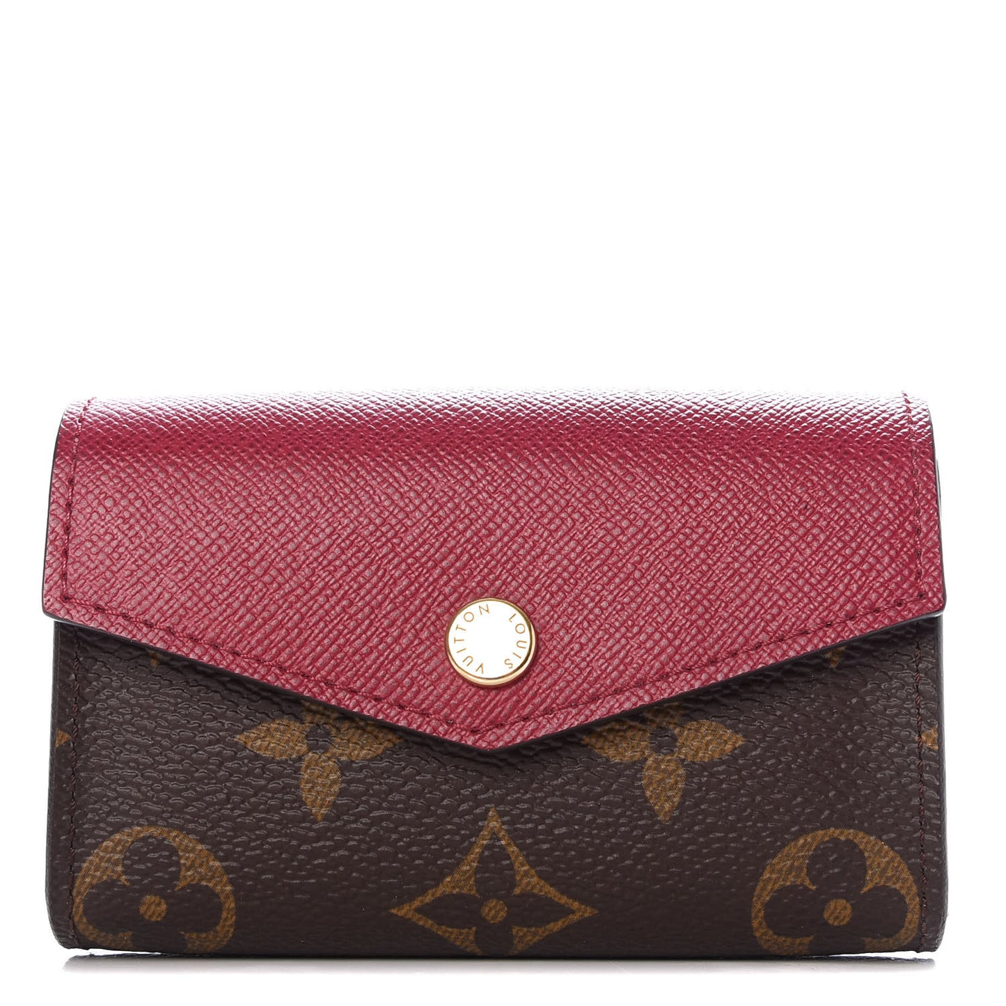 Monogram Sarah Multicartes Fuchsia