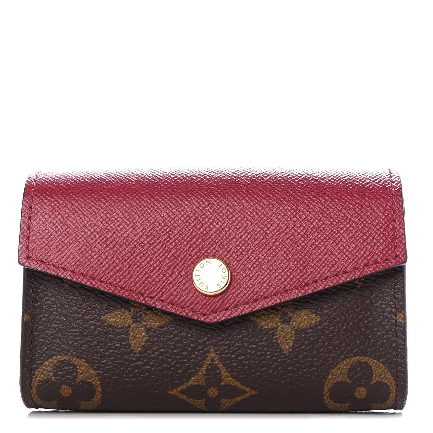Louis Vuitton Monogram Sarah Multicartes Fuchsia 1 of 7
