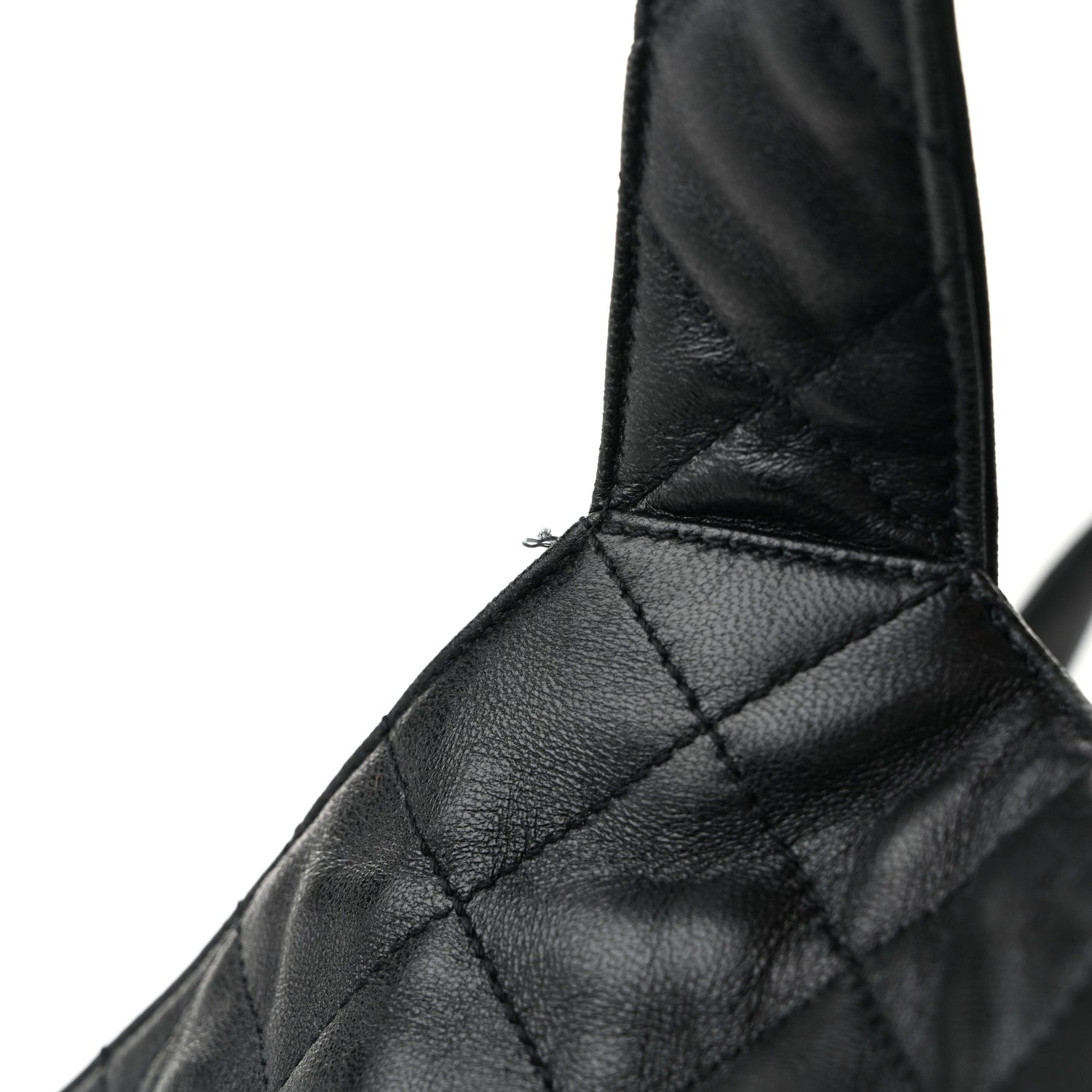 Saint Laurent Lambskin Quilted Maxi Icare Shopping Tote Black 13 of 14