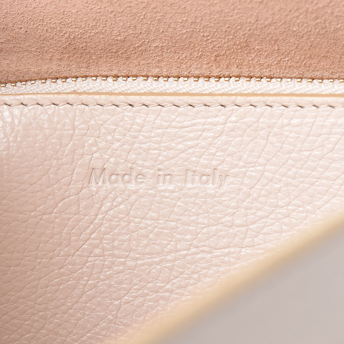 Calfskin Blade Flap Cream