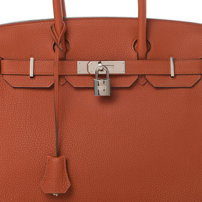 Hermes Togo Birkin 30 Cuivre 8 of 14