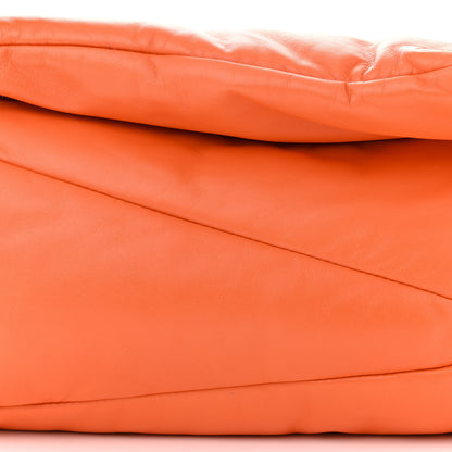 Loewe Shiny Nappa Puffer Puzzle Hobo Orange 7 of 9