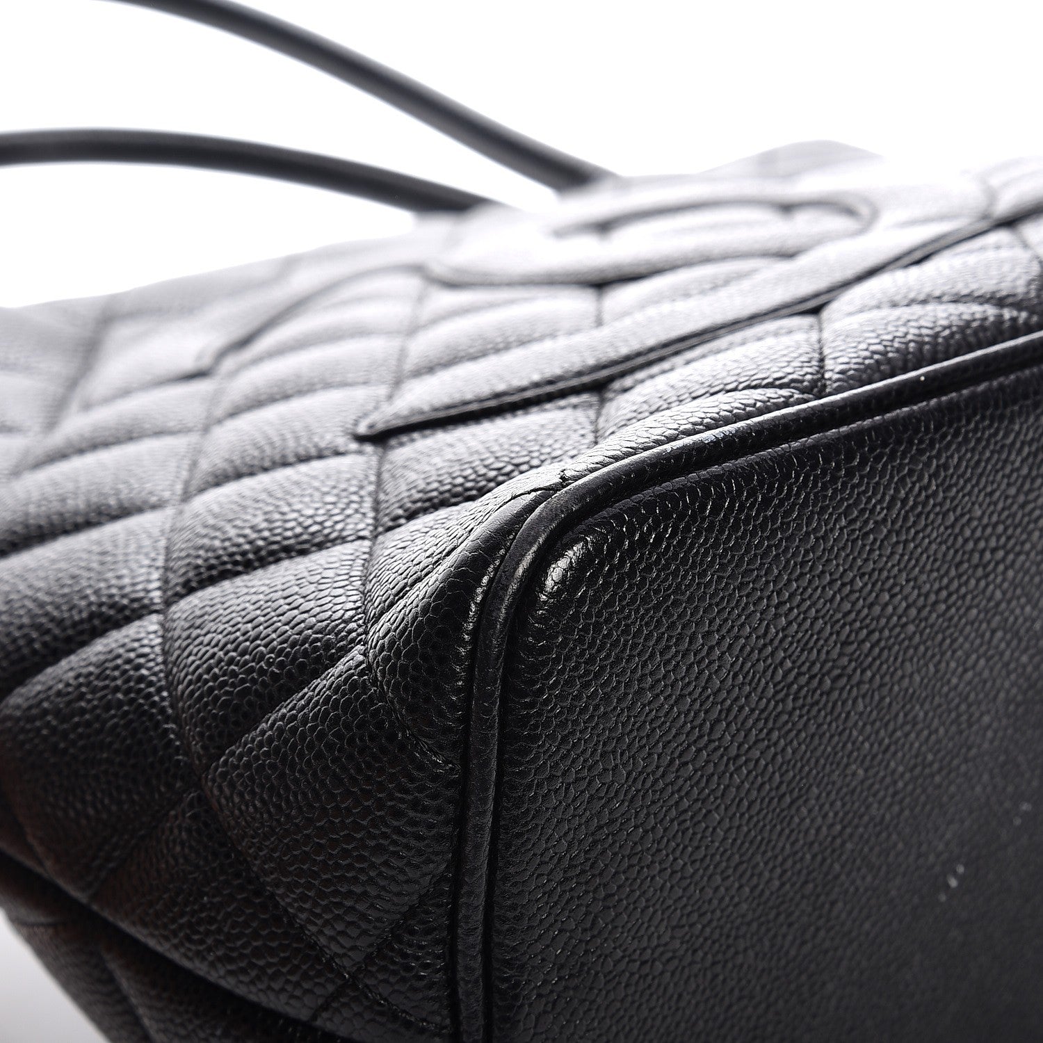 Chanel Caviar Quilted Medallion Tote Black 12 of 16
