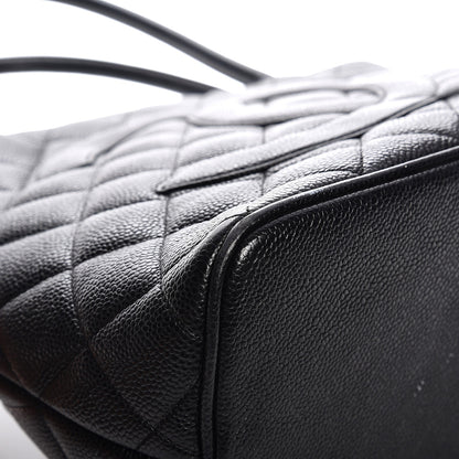 Chanel Caviar Quilted Medallion Tote Black 12 of 16