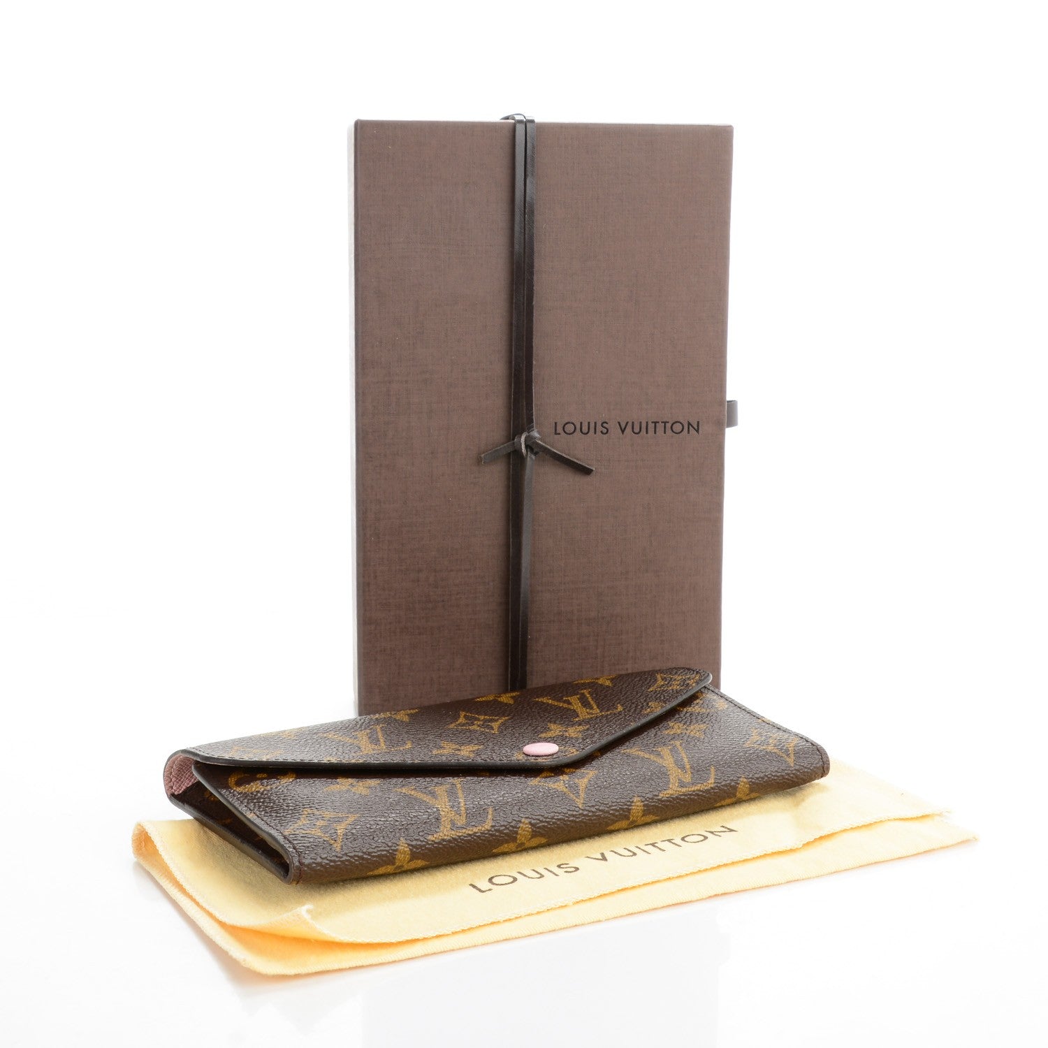 Louis Vuitton Monogram Josephine Wallet Rose Ballerine 4 of 8