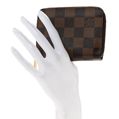 Louis Vuitton Damier Ebene Zippy Coin Purse 2 of 11
