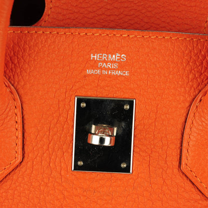 Hermes Togo Birkin 35 Orange 22 of 29
