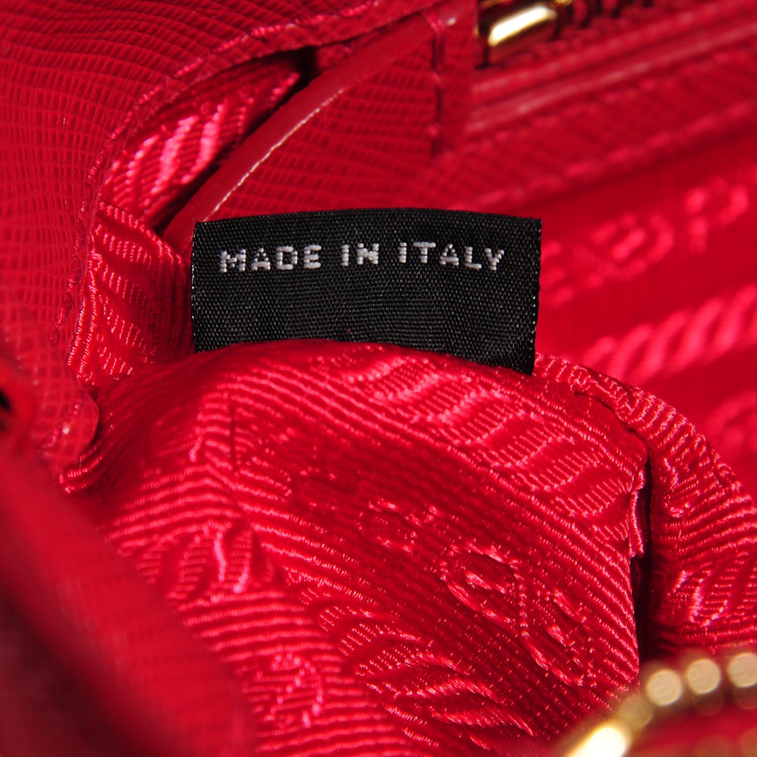 Prada Saffiano Small Galleria Double Zip Tote Fuoco 11 of 12