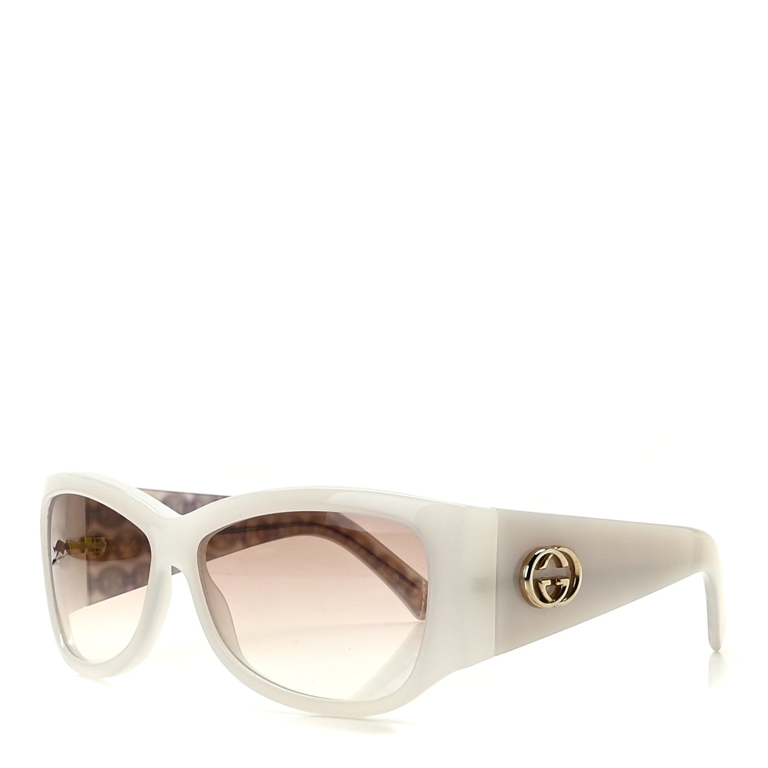 Gucci Acetate Interlocking G Sunglasses GG2953/S White 1 of 7