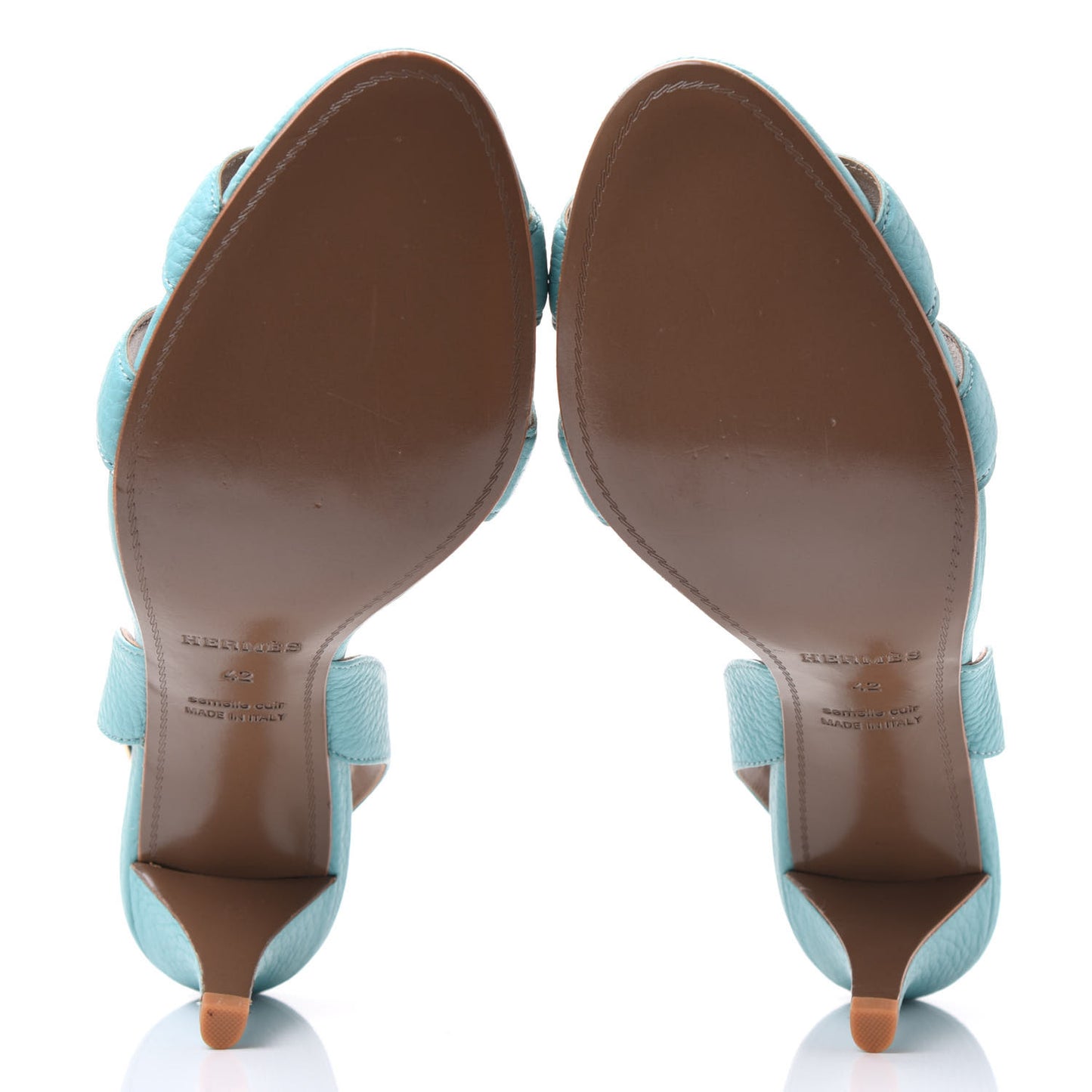 Taurillon Clemence Night 70 Slingback Sandals 42