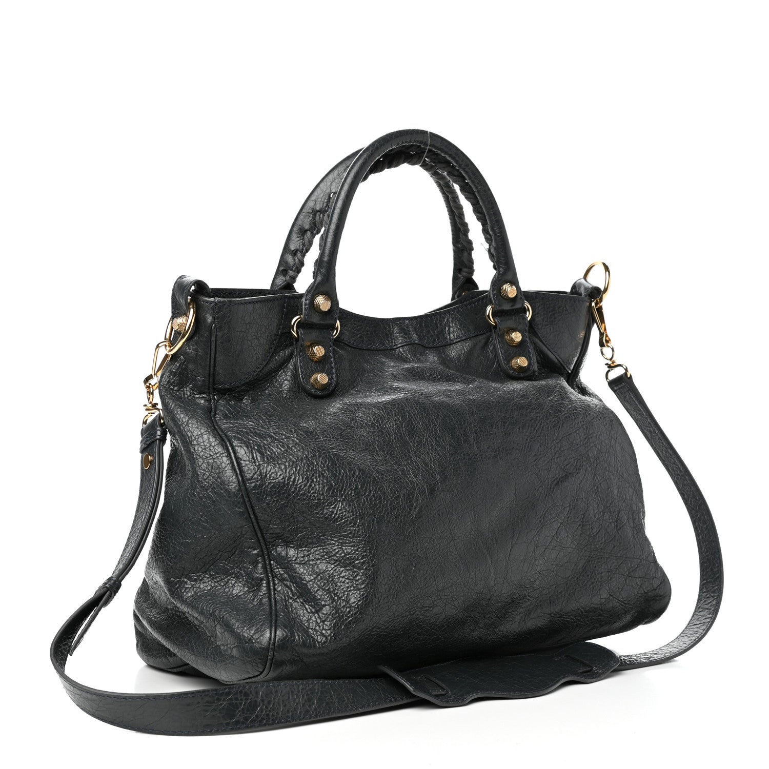 Balenciaga Agneau Giant 12 Gold Hardware Velo Anthracite 4 of 11