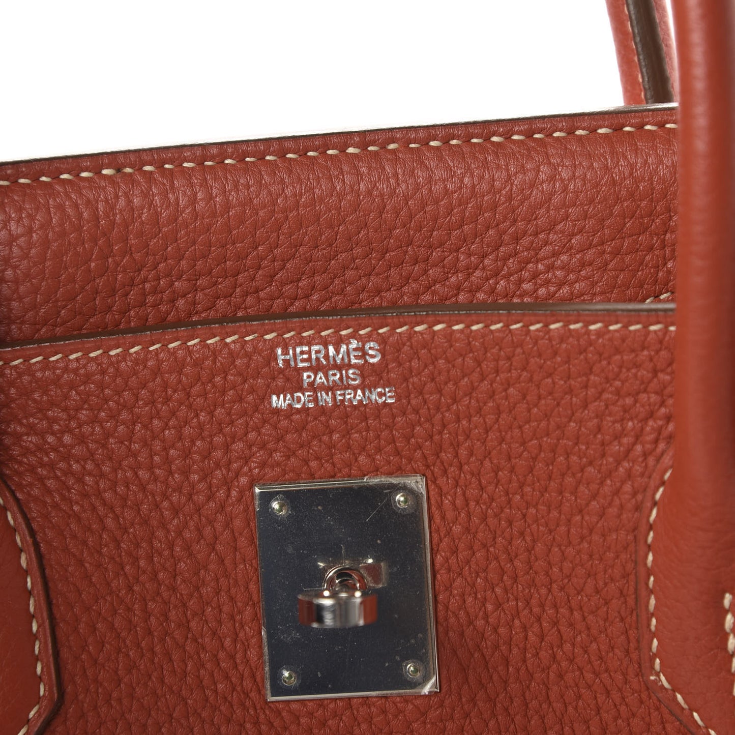 Taurillon Clemence Birkin 40 Sanguine