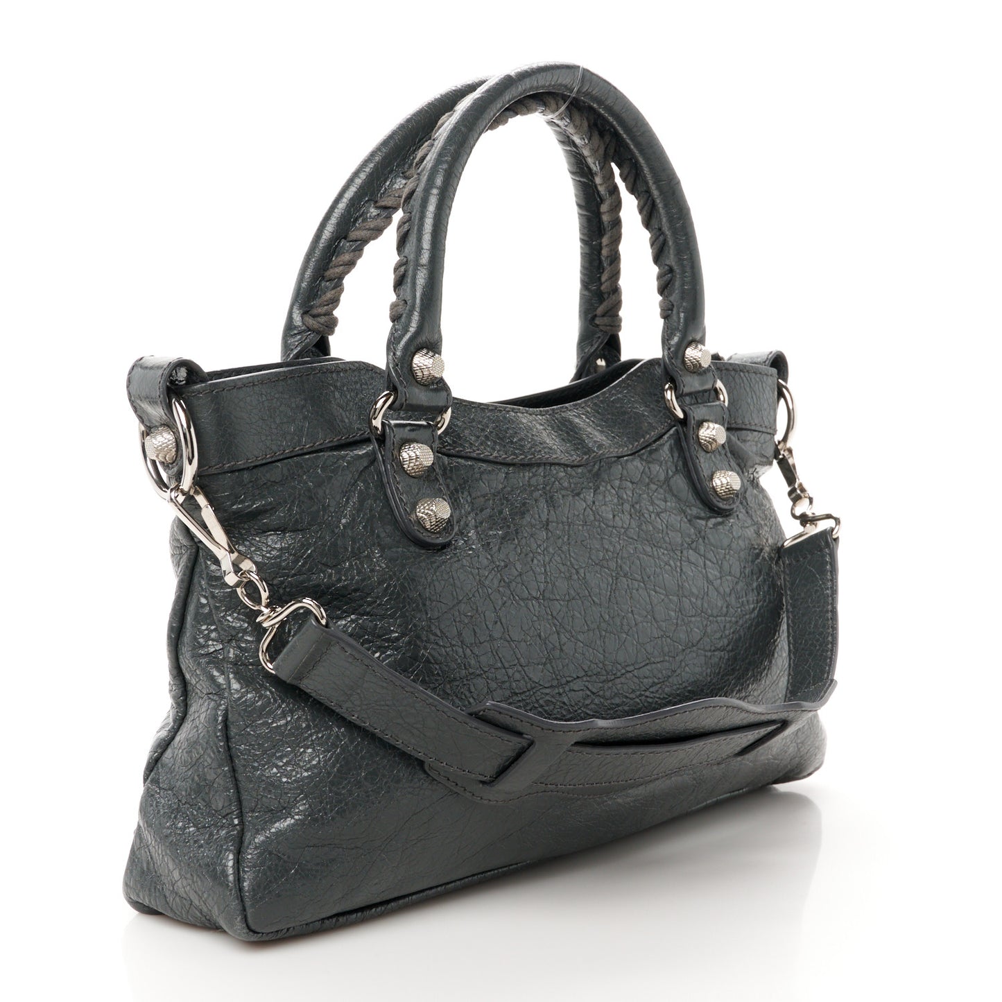 Agneau Giant 12 Silver Hardware First Gris Fossile