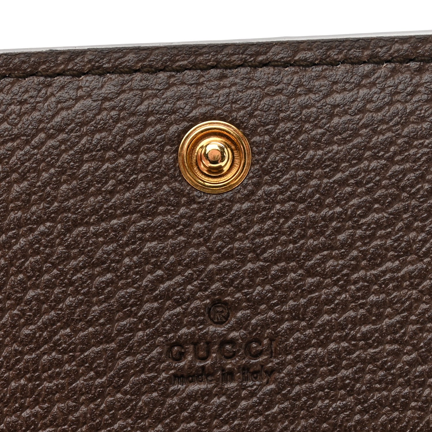 Gucci GG Supreme Monogram Web Ophidia Card Case Beige New Acero 6 of 7
