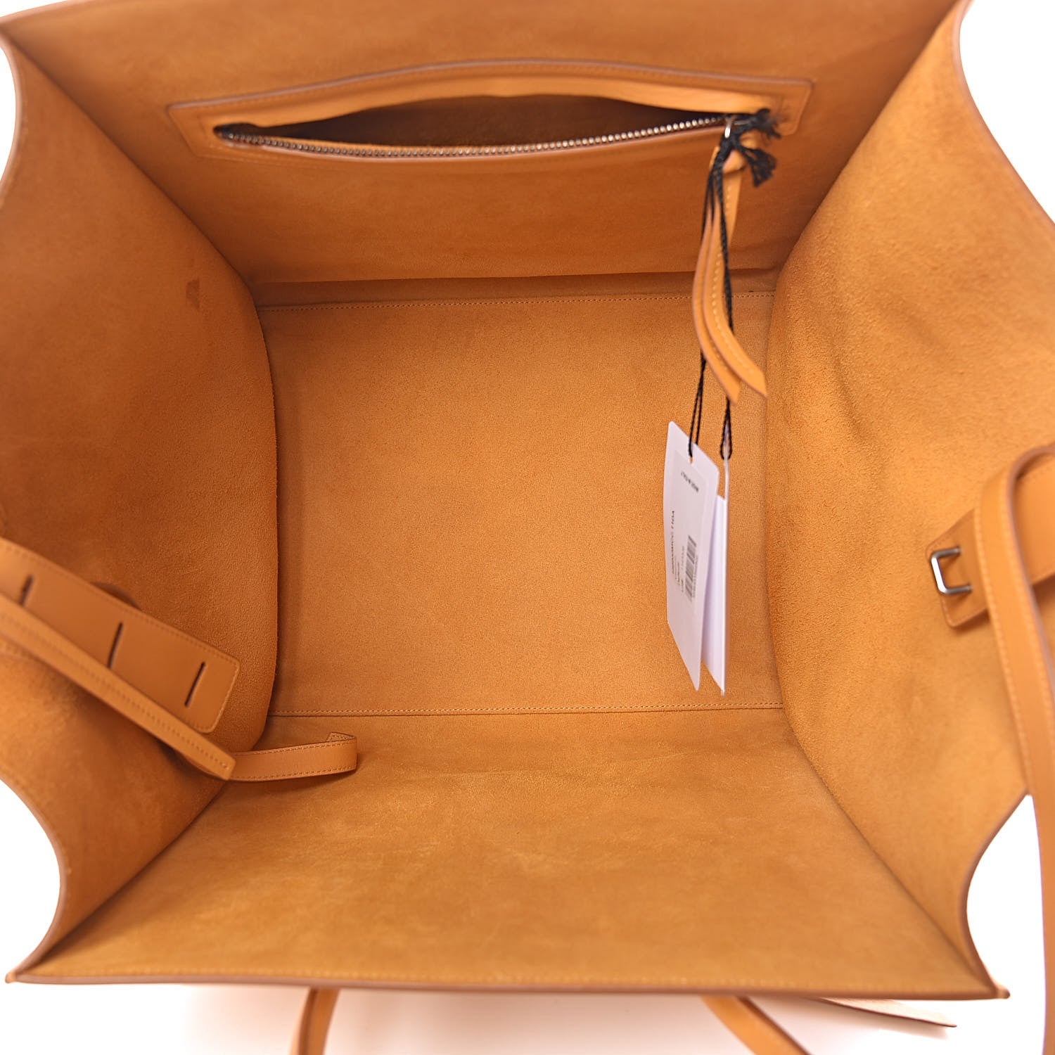 Celine Supple Calfskin Medium Phantom Luggage Daffodil 7 of 12