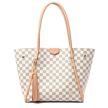 Louis Vuitton Damier Azur Propriano Rose Ballerine 1 of 10