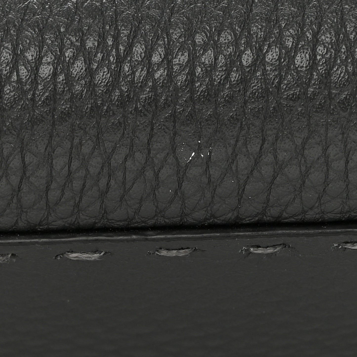 Cuoio Romano Selleria Bi-Color Mini Peekaboo Iconic Satchel Asfalto Latte