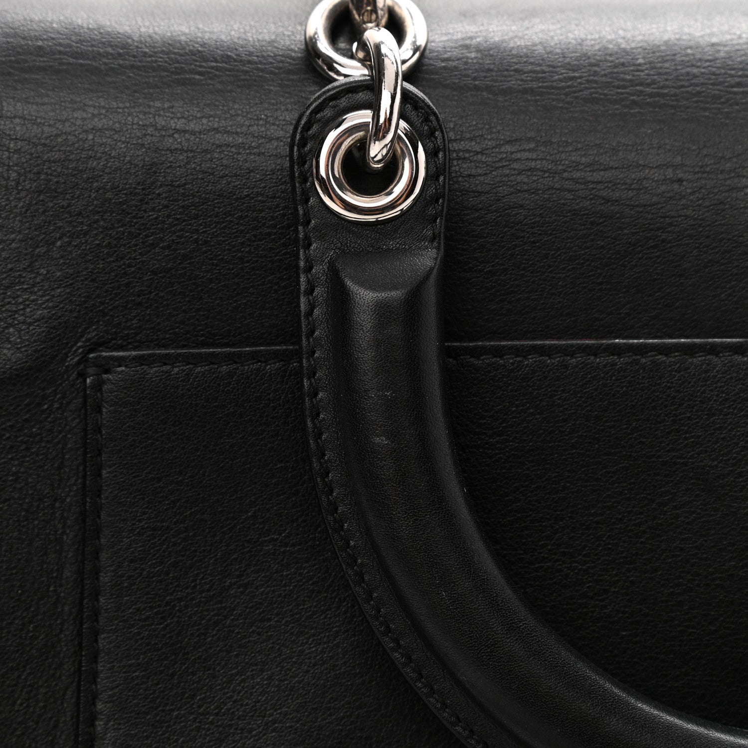 Christian Dior Smooth Calfskin Be Dior Flap Black 13 of 13
