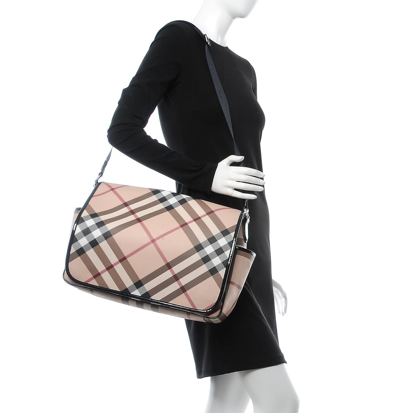 Nova Check Diaper Messenger Bag