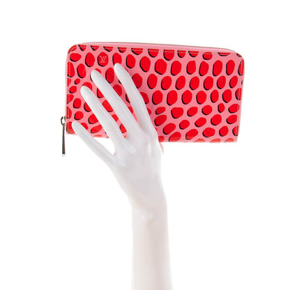 Louis Vuitton Vernis Jungle Dots Zippy Wallet Sugar Pink Poppy 2 of 7