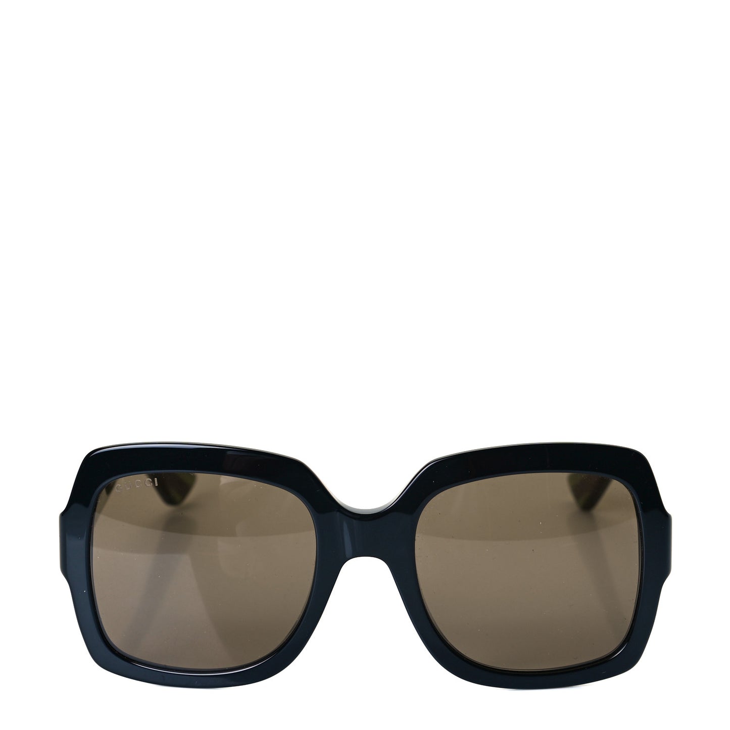 Acetate Oversize Square Web GG 0036S Sunglasses Black Green