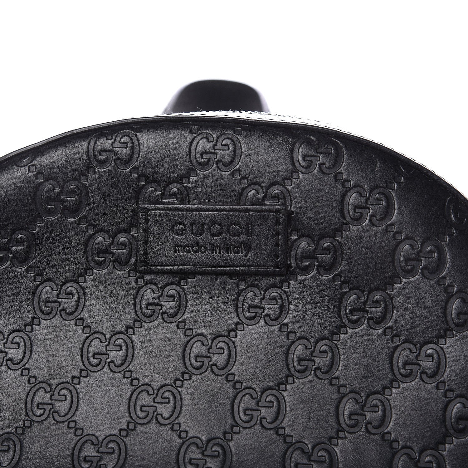 Gucci Guccissima Signature Small Day Backpack Black 8 of 15