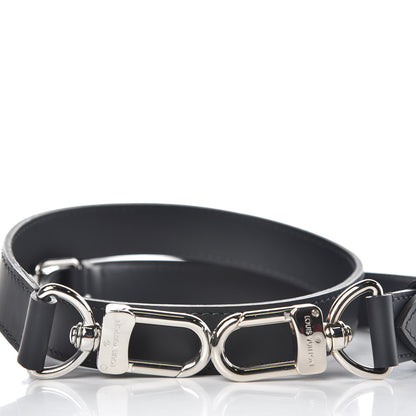 Louis Vuitton Calfskin Adjustable Keepall Bandouliere Shoulder Strap Black 4 of 4