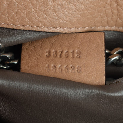 Gucci Calfskin Studded Small Miss Bamboo Shoulder Bag Camelia 7 of 7