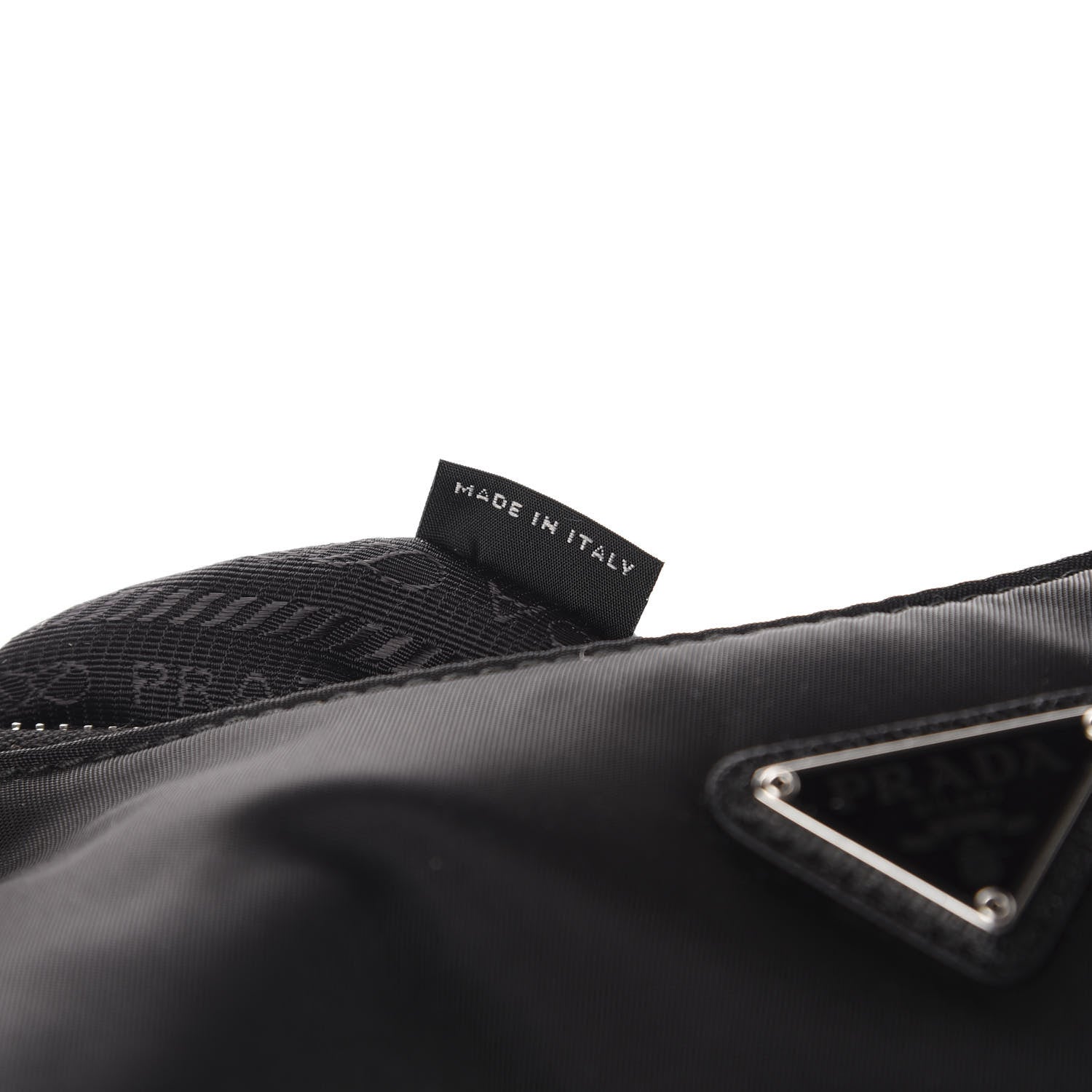 Prada Nylon Re-Edition 2005 Shoulder Bag Black 9 of 12