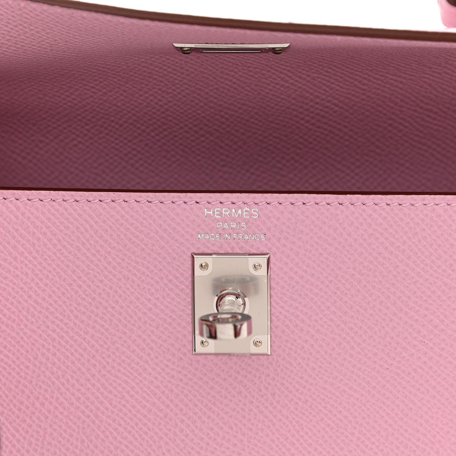 Hermes Epsom Kelly Sellier 25 Mauve Sylvestre 6 of 11