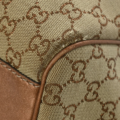 Gucci Monogram Large Sukey Tote Bronze 10 of 10