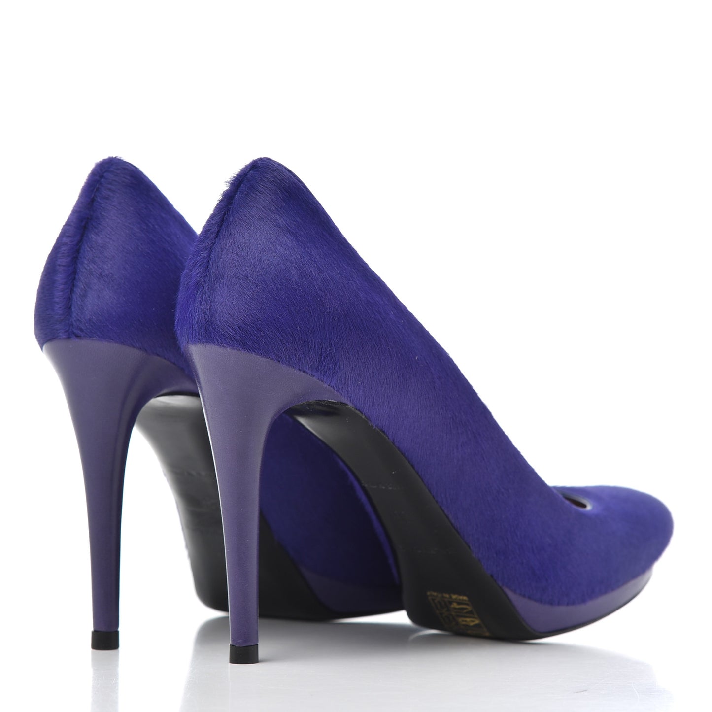 Pony Hair Pumps 36 Violet