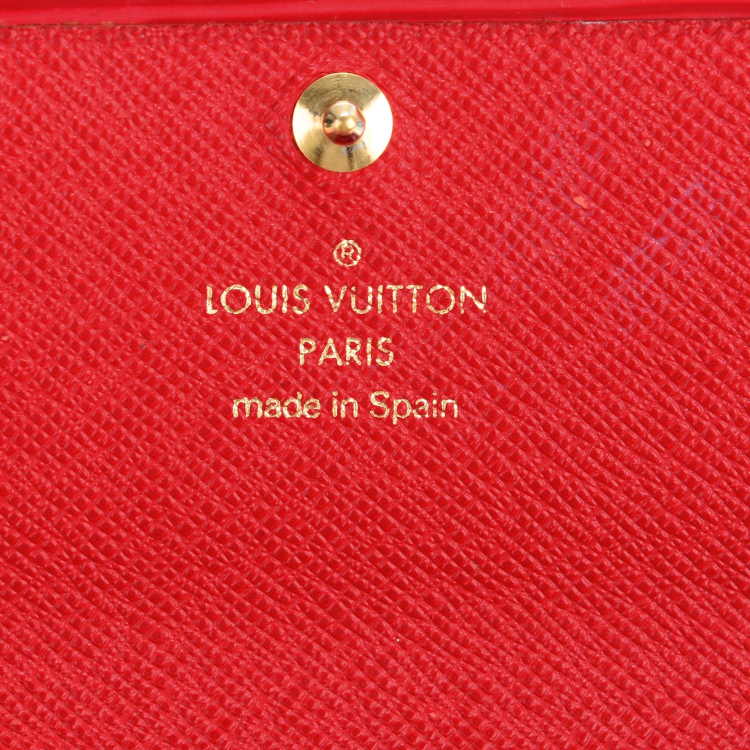 Louis Vuitton Epi Porte Tresor International Wallet Castillan Red 6 of 10
