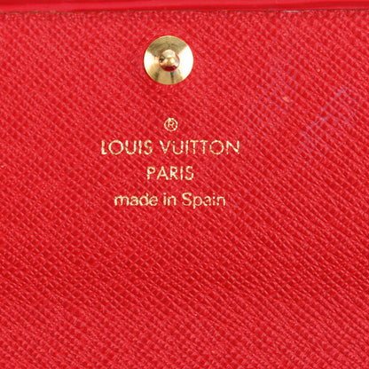 Louis Vuitton Epi Porte Tresor International Wallet Castillan Red 6 of 10
