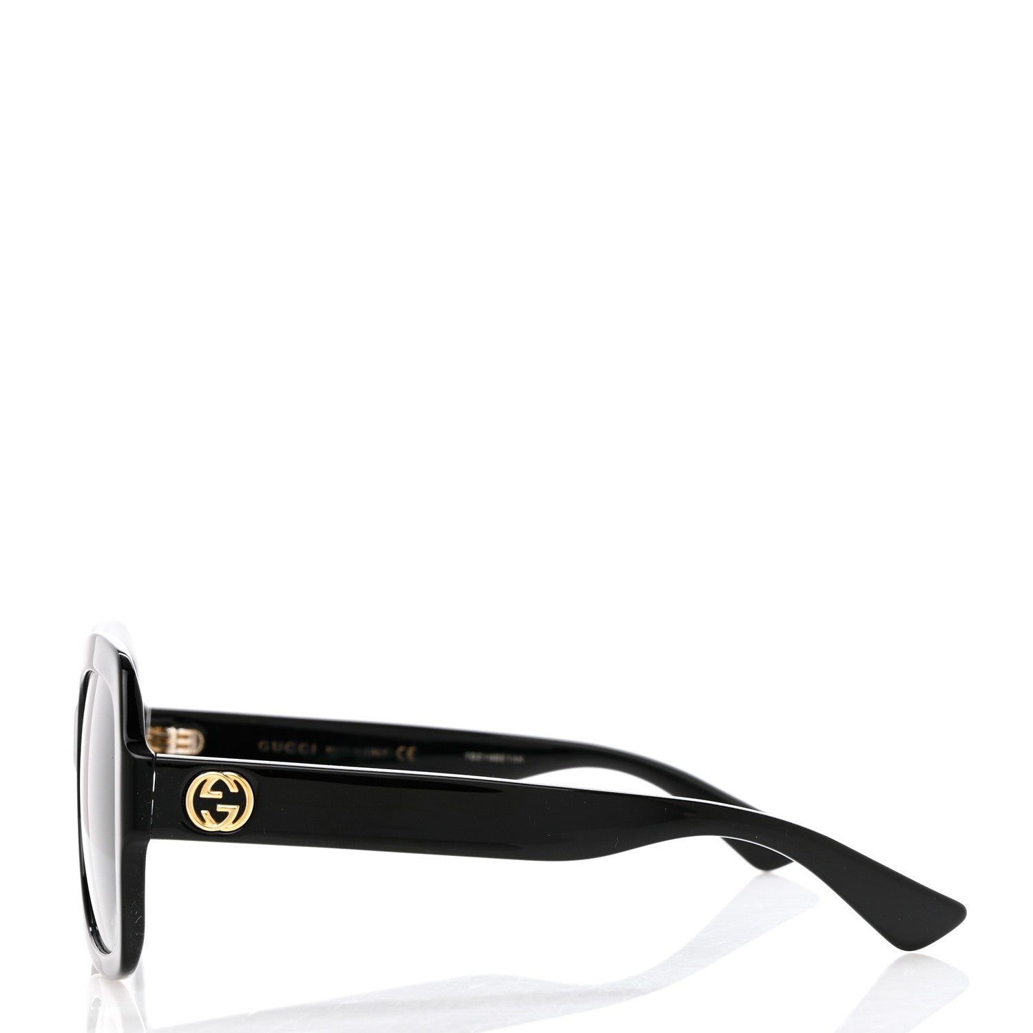 Gucci Oversized Square GG0036S Sunglasses Black 3 of 8