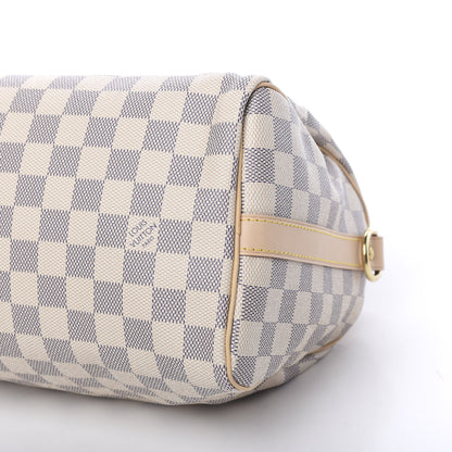 Louis Vuitton Damier Azur Speedy Bandouliere 25 8 of 9