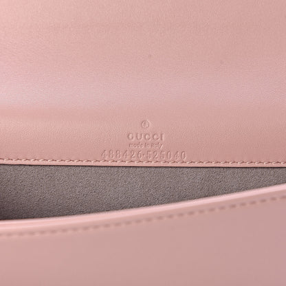 Gucci Calfskin Matelasse GG Marmont Mini Bag Perfect Pink 6 of 10