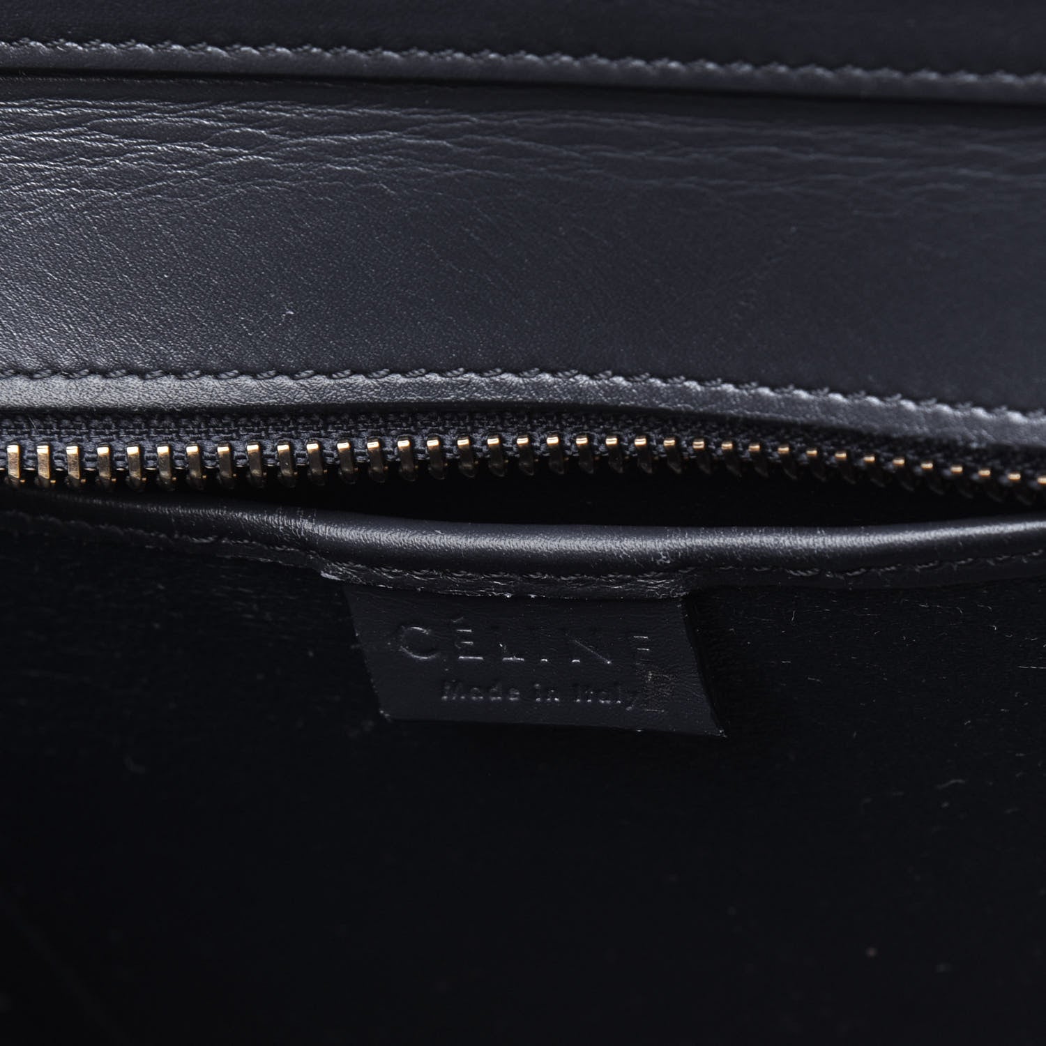 Celine Elephant Calfskin Nano Tri-Color Luggage Bright Orange 7 of 14