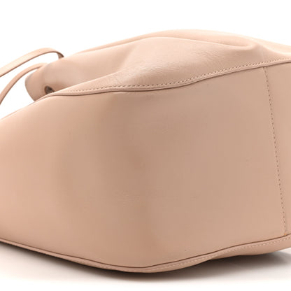 Alaia Calfskin Studded Rose-Marie 28 Bag Sable 9 of 12
