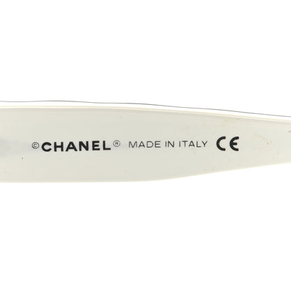 Chanel Acetate Quilted CC Sunglasses 5124 White 5 of 6