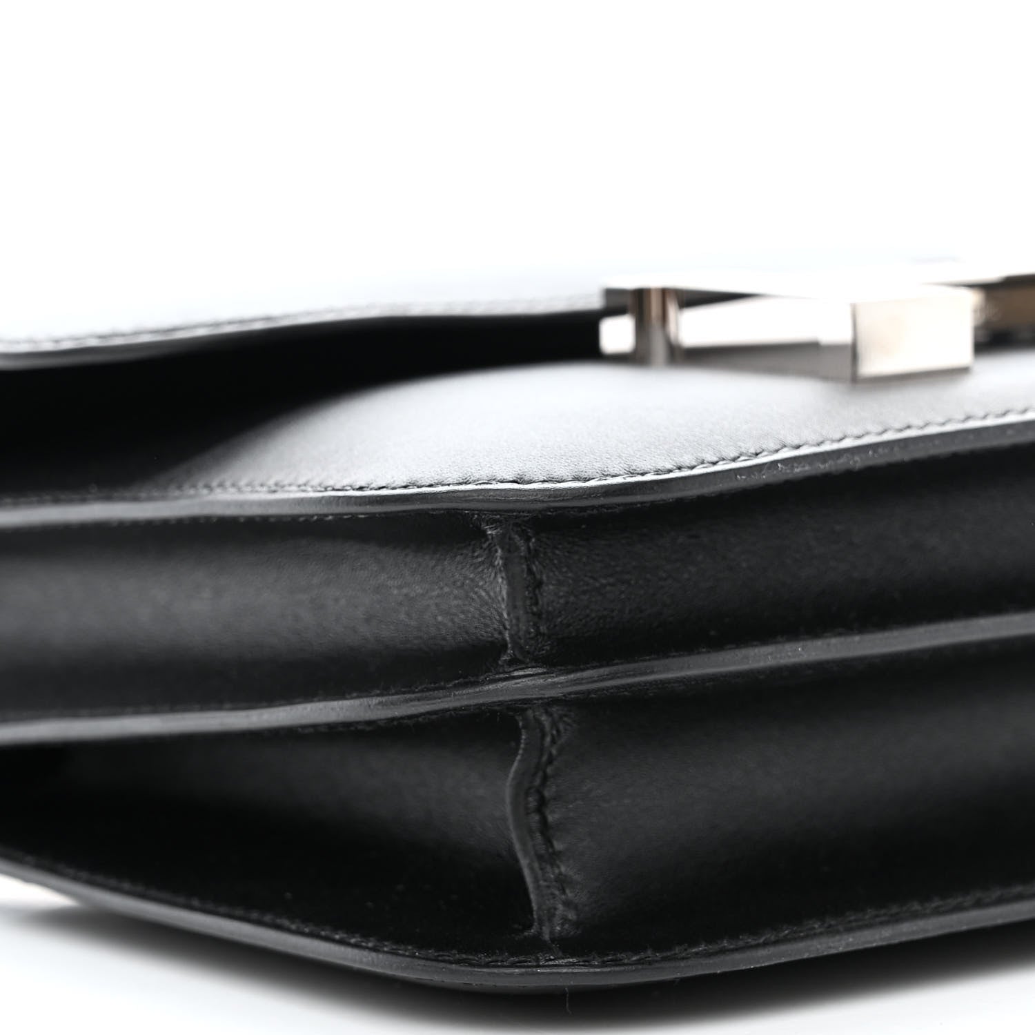 Hermes Veau Monsieur Lizard Constance 18 Black Ombre 9 of 11