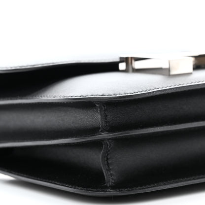 Hermes Veau Monsieur Lizard Constance 18 Black Ombre 9 of 11