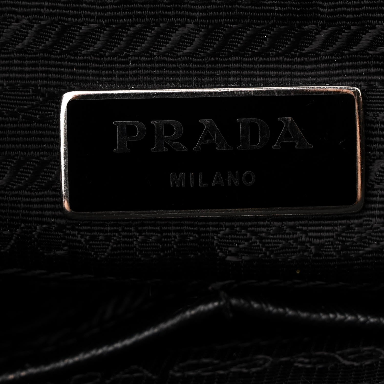 Prada Tessuto Nylon Vela Diaper Bag Black 6 of 12