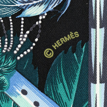 Hermes Silk Brazil Twilly 3 of 5