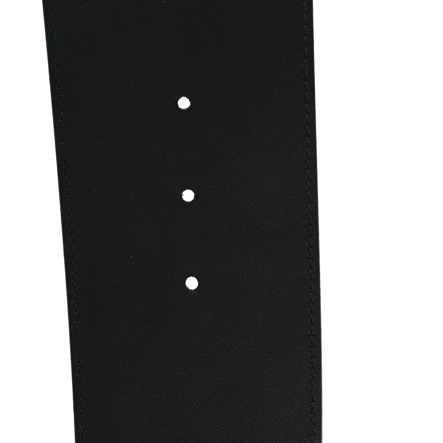 Gucci Calfskin Double G Wide Belt 95 38 Black 4 of 5