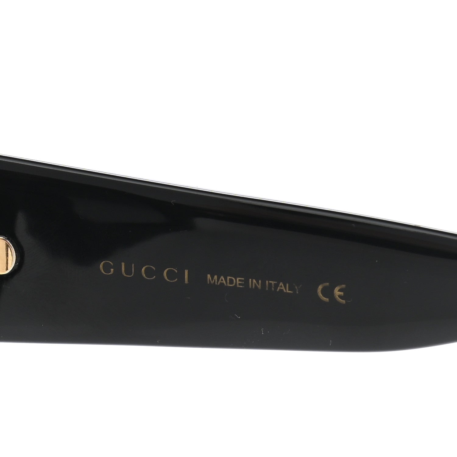 Gucci Acetate Square Frame Sunglasses GG0053S Black 6 of 8