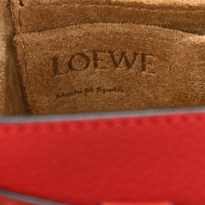 Loewe Grained Calfskin Mini Gate Crossbody Bag Scarlet Burnt Red 6 of 9