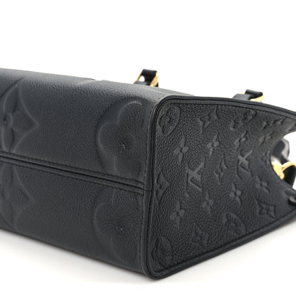 Louis Vuitton Empreinte Monogram Giant Onthego PM Black 8 of 8
